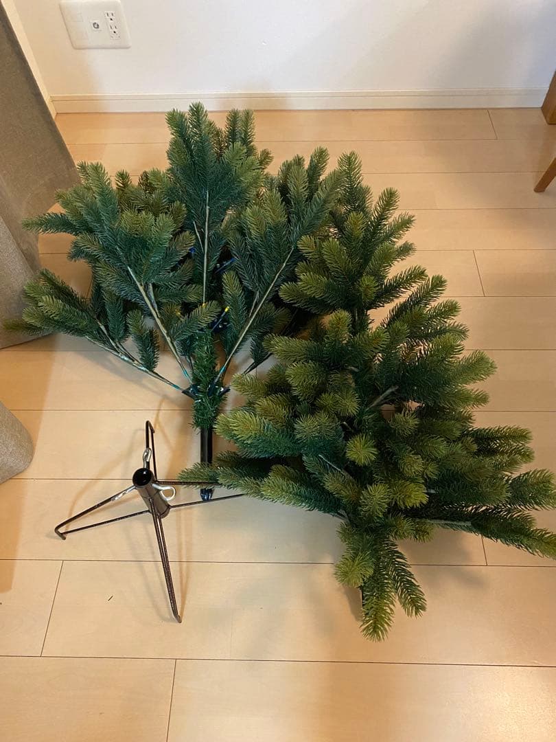 クリスマスツリー グリーン 約120cm グローバルトレード社