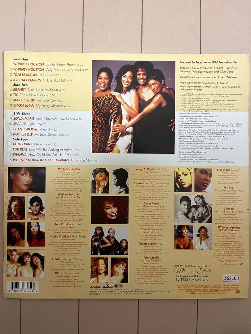 Waiting To Exhale OST レコード 2LP