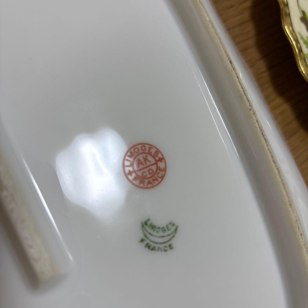 リモージュ　大皿1枚小皿12枚セット　まとめ売り