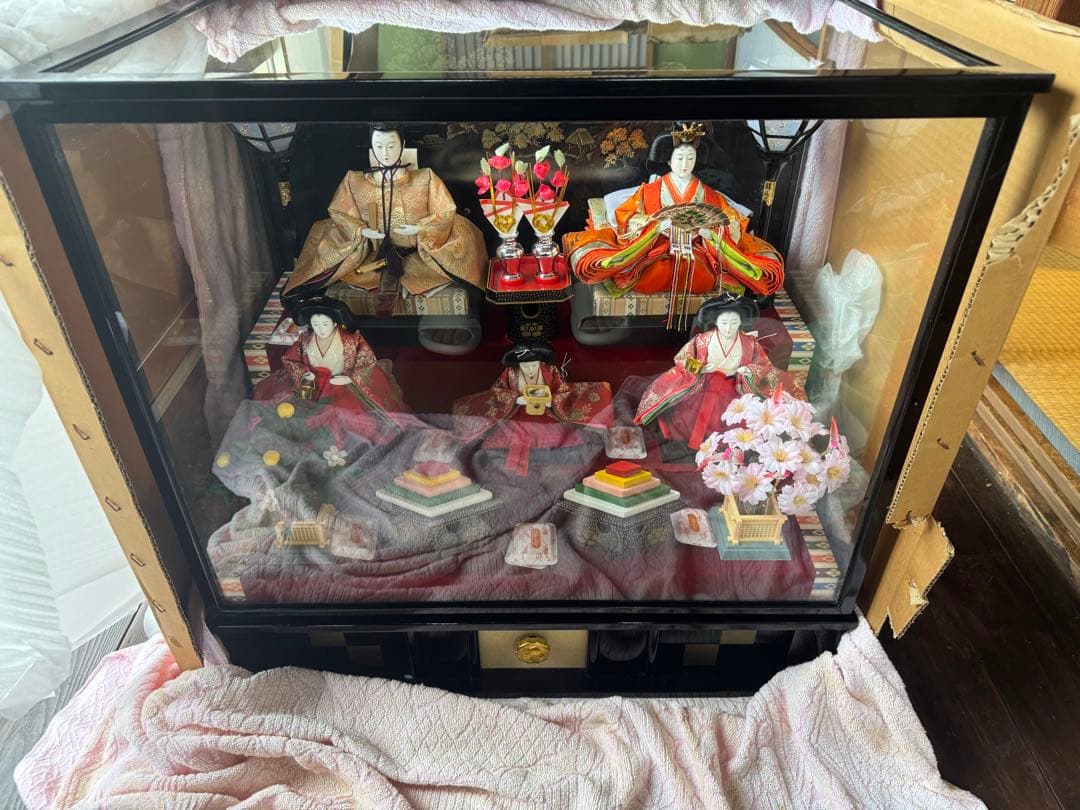 ひな祭り用雛人形セット