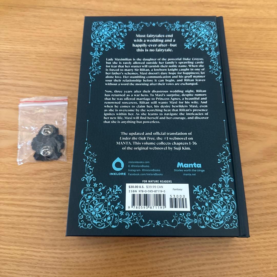 オークの樹の下 1巻小説 英語版 特典付き Under the Oak Tree