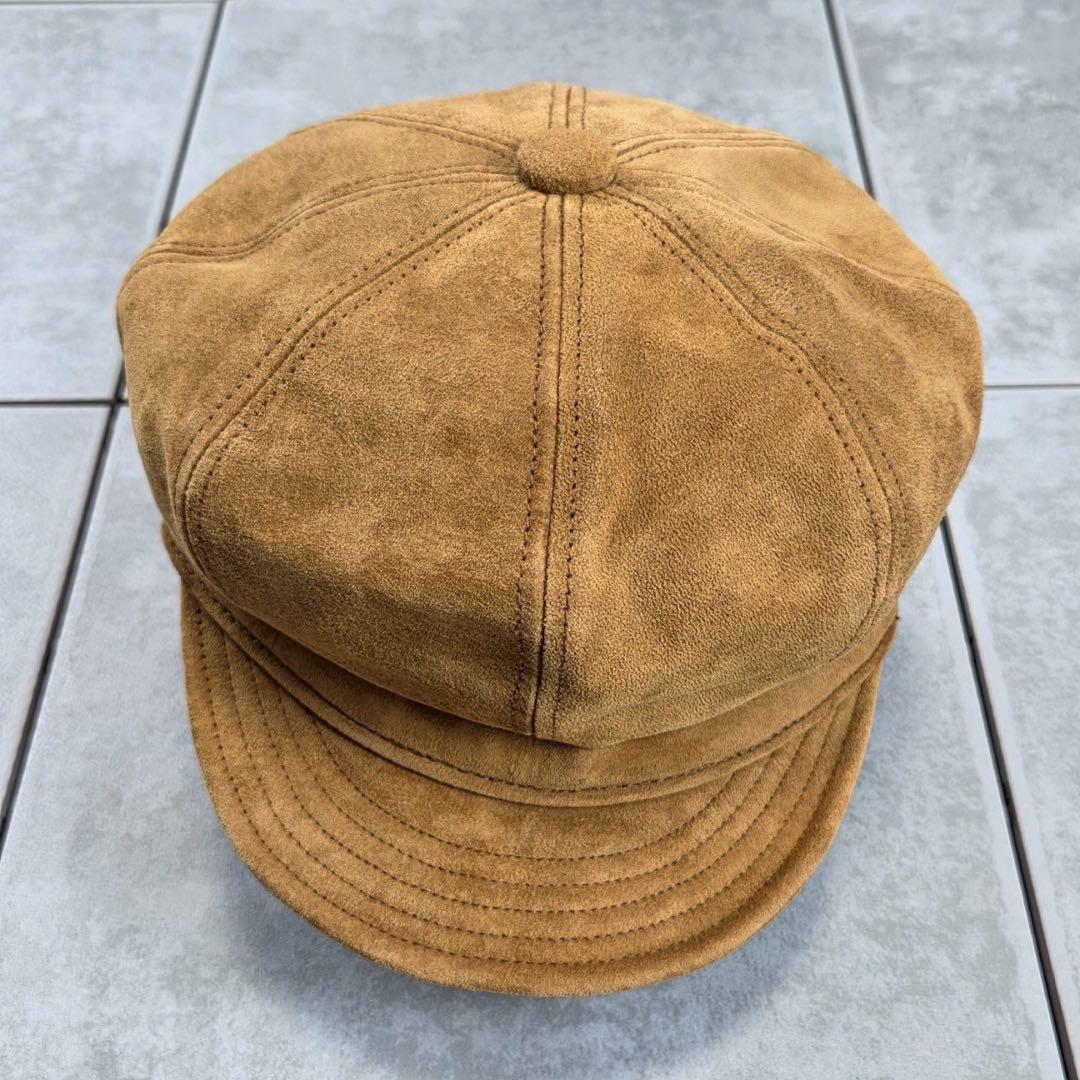 美品 NEWYORKHAT ニューヨークハット スウェード キャスケット