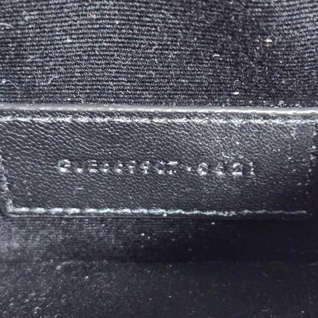 ✨新品未使用✨サンローラン　長財布　クラッチバック　ポーチ　パイソン　レザー　黒