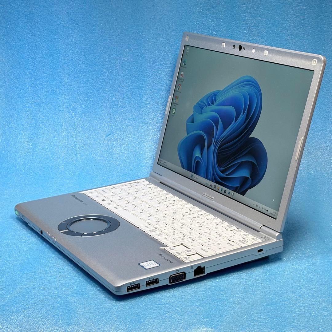 【軽量907g✨バッテリー良好】ノートパソコン レッツノート、初心者マニュアル付