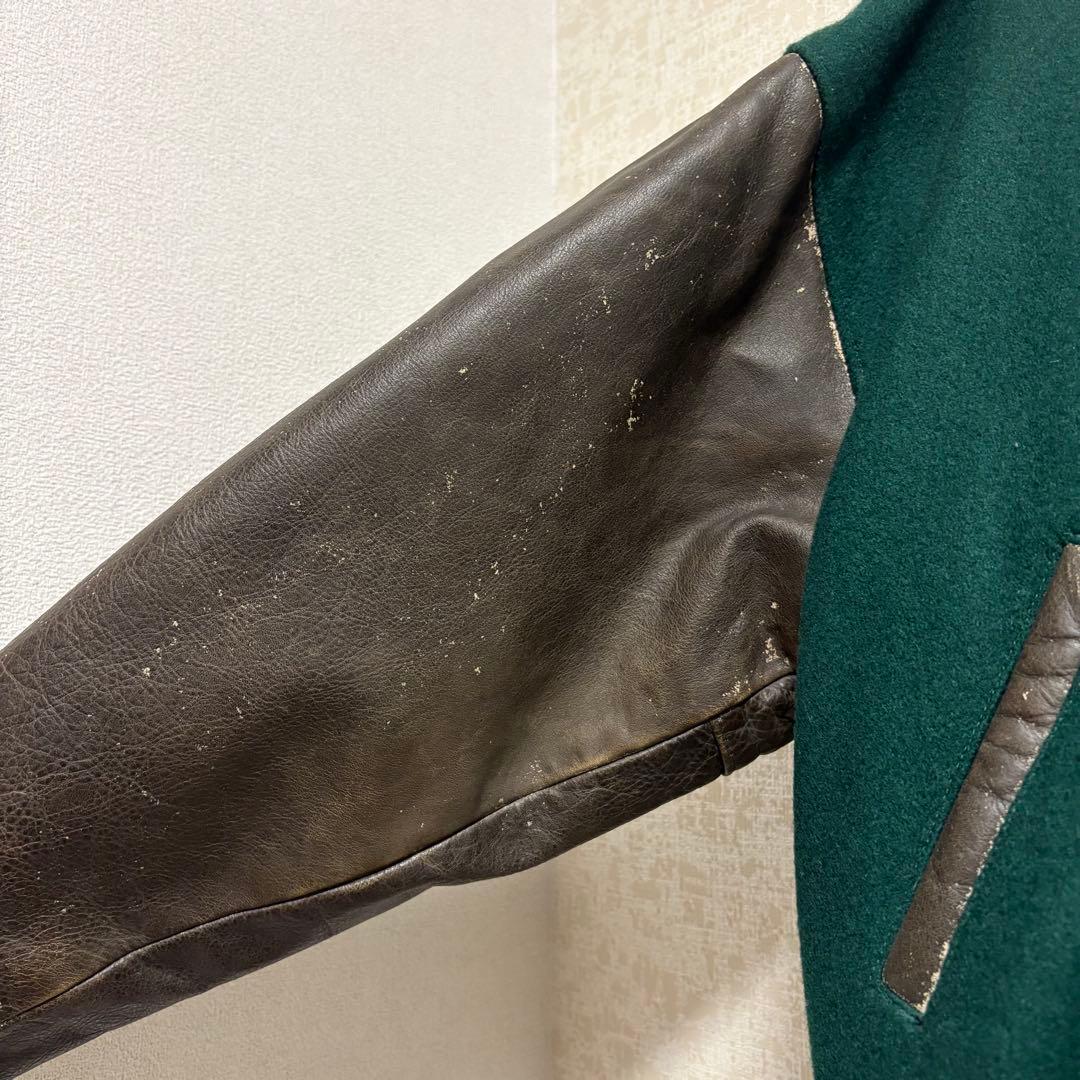 非売品　古着　ラッキーストライク　スタジャン 125th レザー