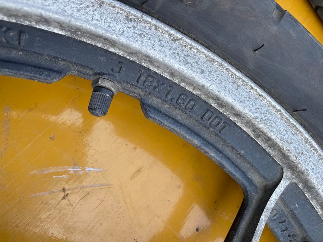 GN125H 純正ホイール 前後セット