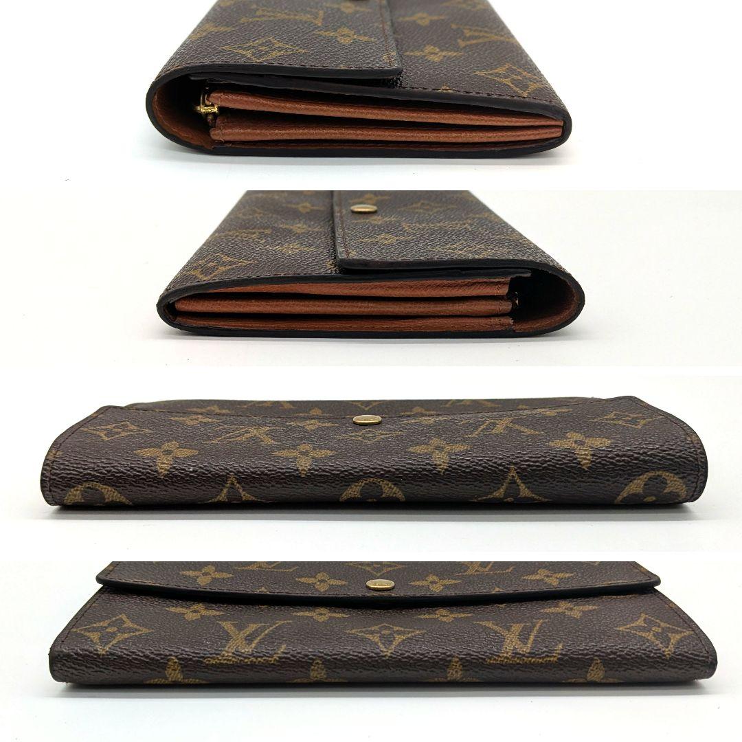 ルイヴィトン モノグラム ポシェット ポルトモネ クレディ 長財布 C36