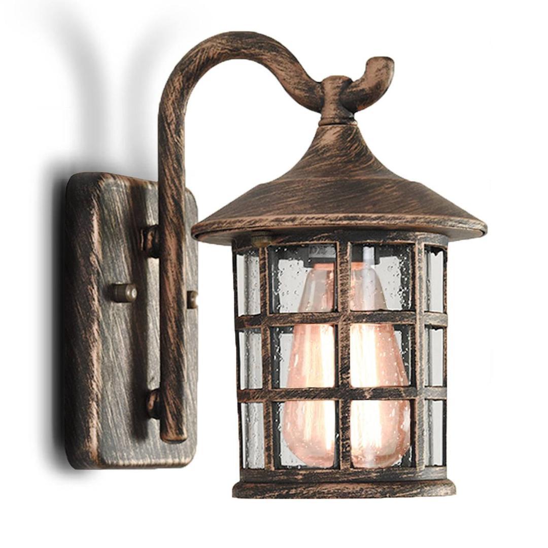 アンティーク調のブラケットライト