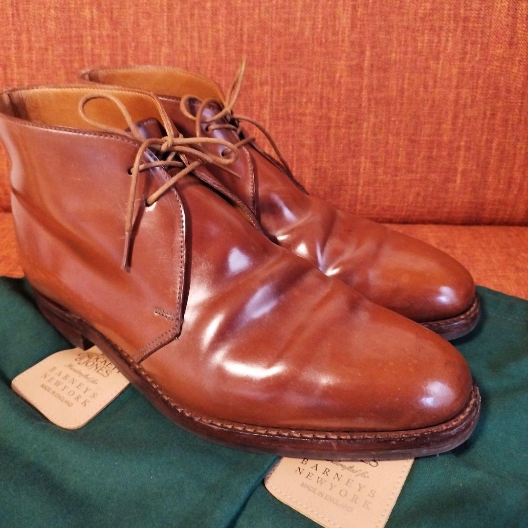 じ*ふ様 Crockett & Jones EVESHAM UK8E チャッカ