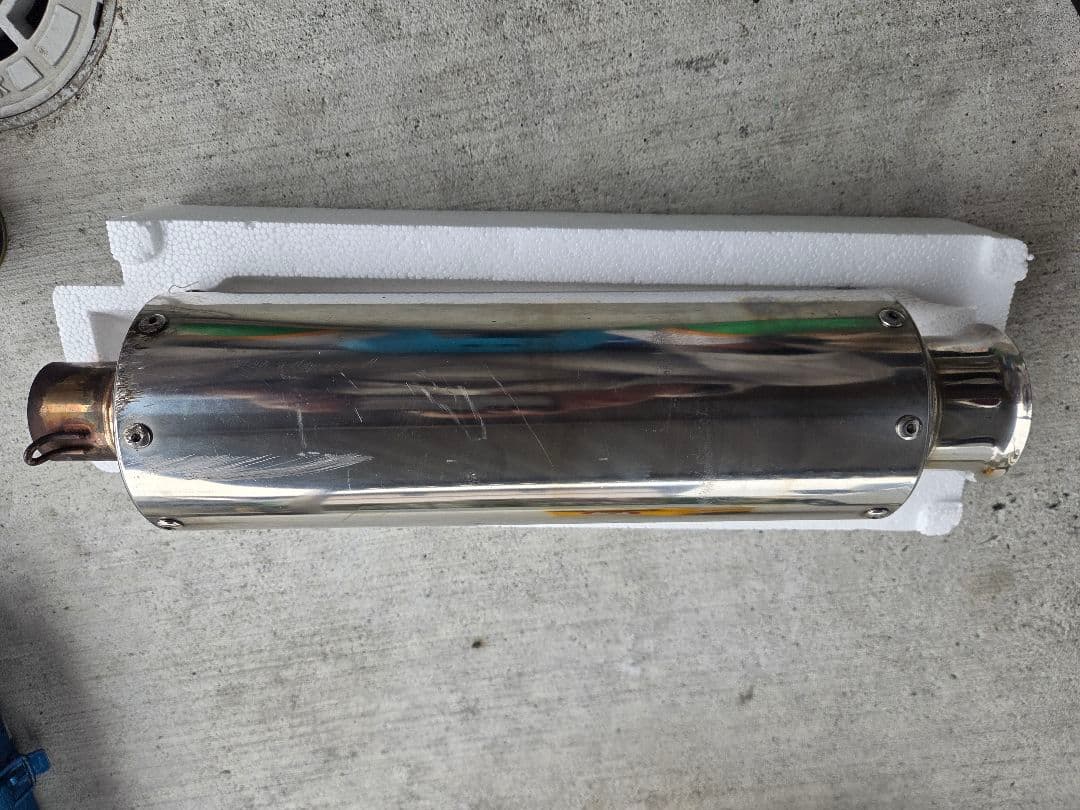 YAMAHAトリッカー　ダウンマフラー