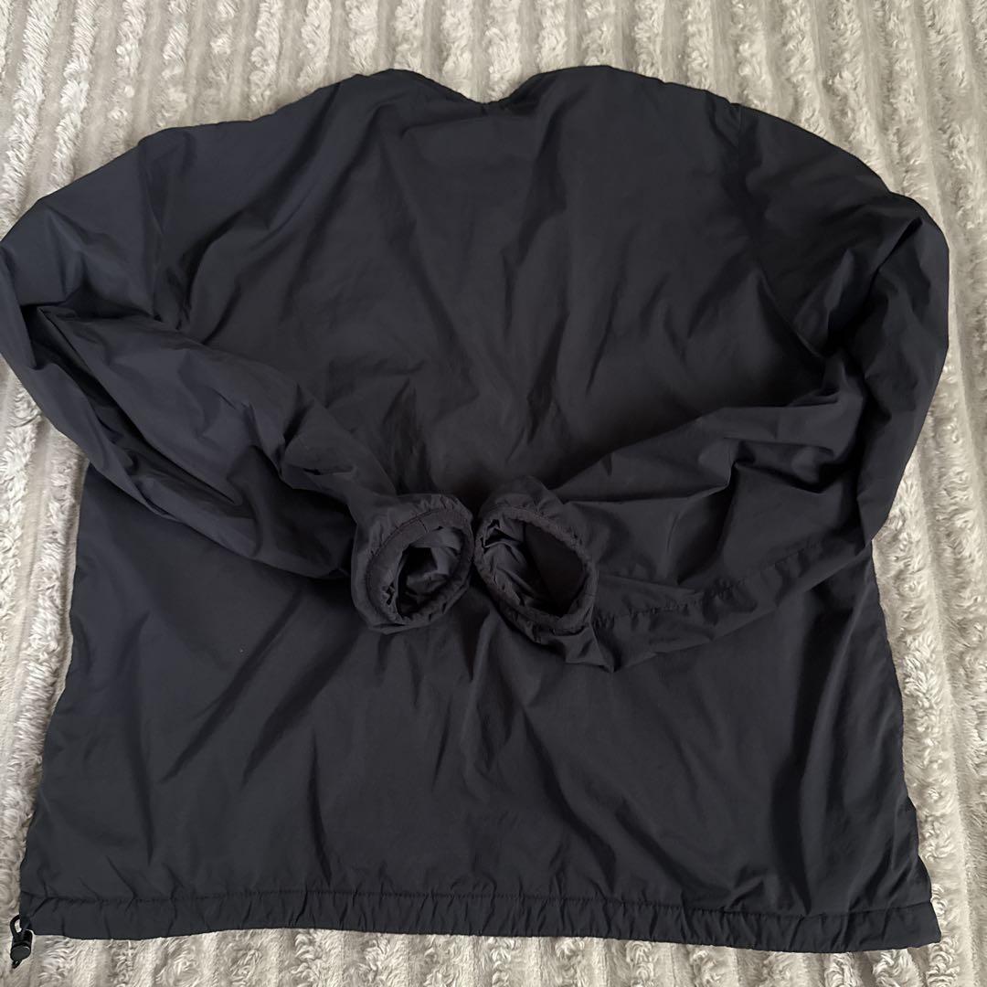 DANTON ノーカラーインサレーションジャケット ブラック34