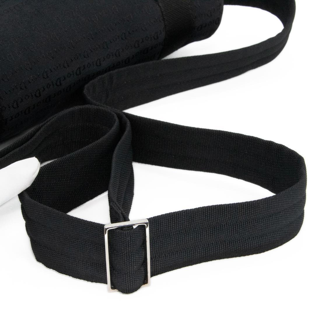 本物 ディオール オム メッセンジャーバッグ メンズ 黒 Y2K 斜め掛け ロゴ