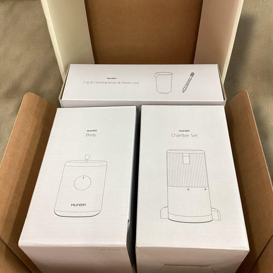 【アウトレット】ラストH310A HUROM スロージューサー ホワイト