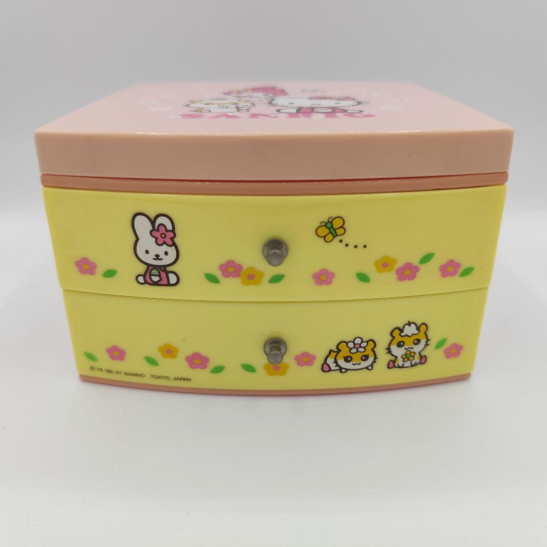 サンリオ　ミニドレッサー　キティ　マイメロディ　クリリン　三面鏡