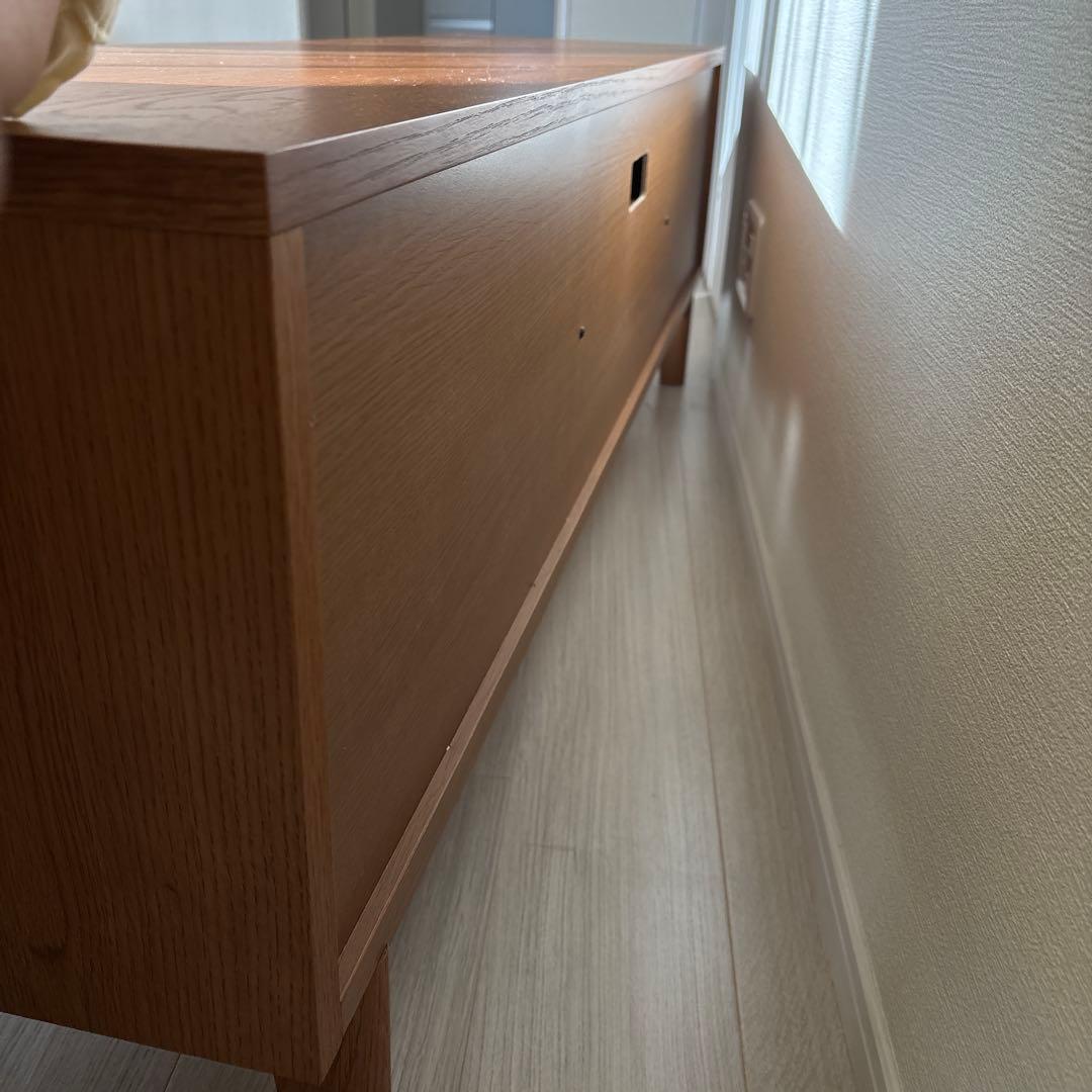 ウニコ　unico キルプ　木製 テレビ台 W150 引き出し付　テレビボード