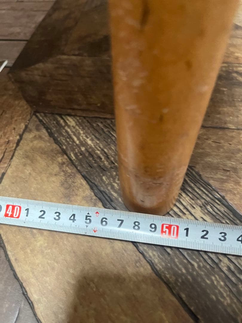 長椅子 ベンチ ソファ 昭和レトロ 当時物 インテリア アンティーク ストライプ