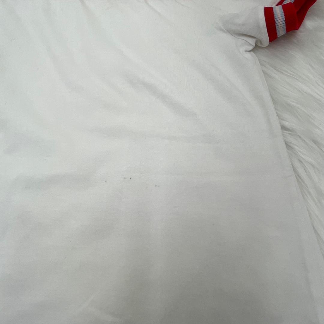 ミュウミュウ　半袖Ｔシャツ　ホワイト　ロゴ Sサイズ　MIUMIU