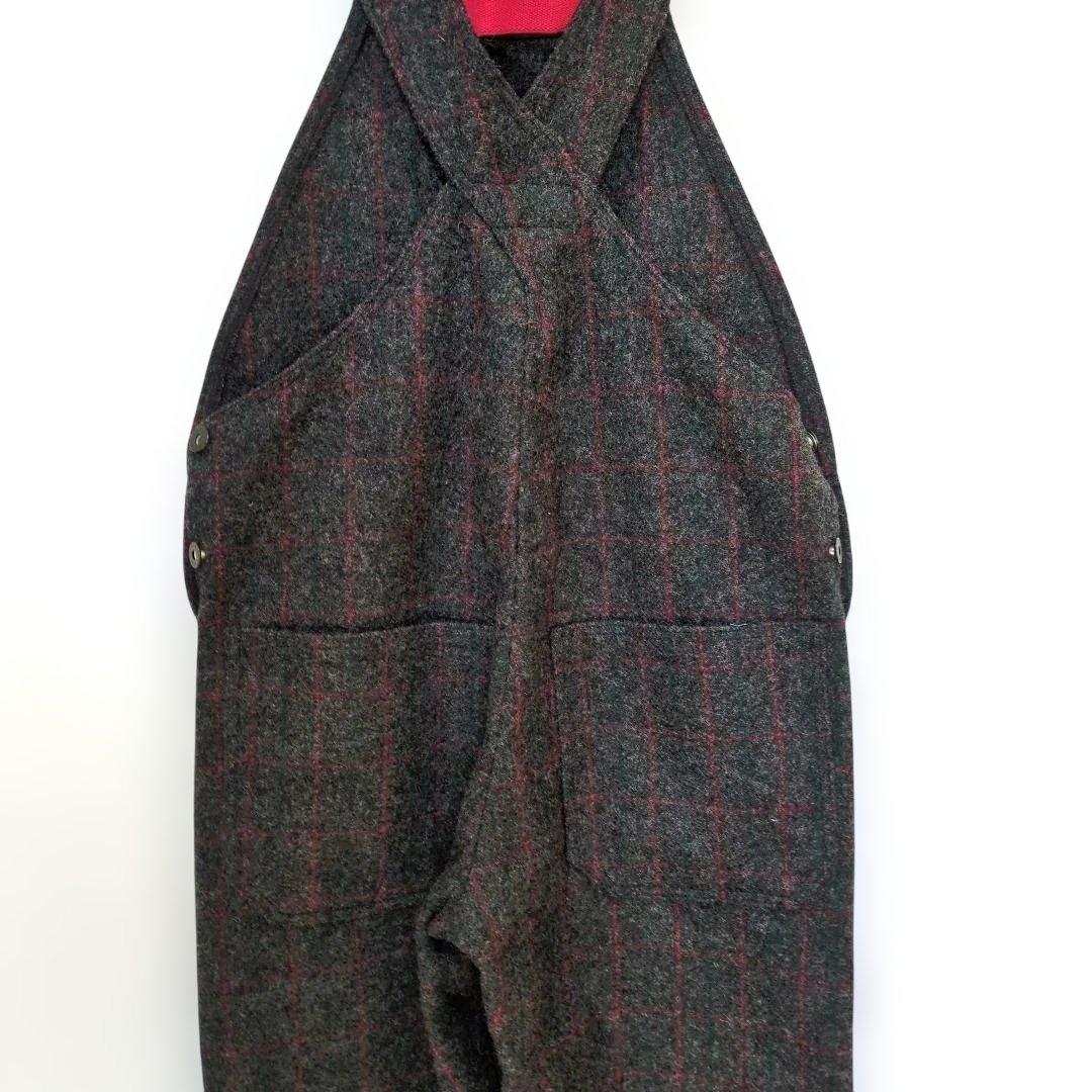 依頼価格！超美品⭐️BEMIDJ WOOLEN メルトンウール オーバーオール