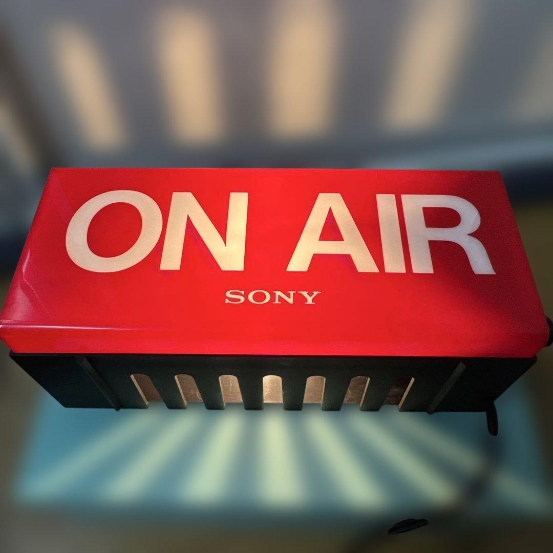 【レア•非売品】SONY ソニー スタジオ ON AIR ライト