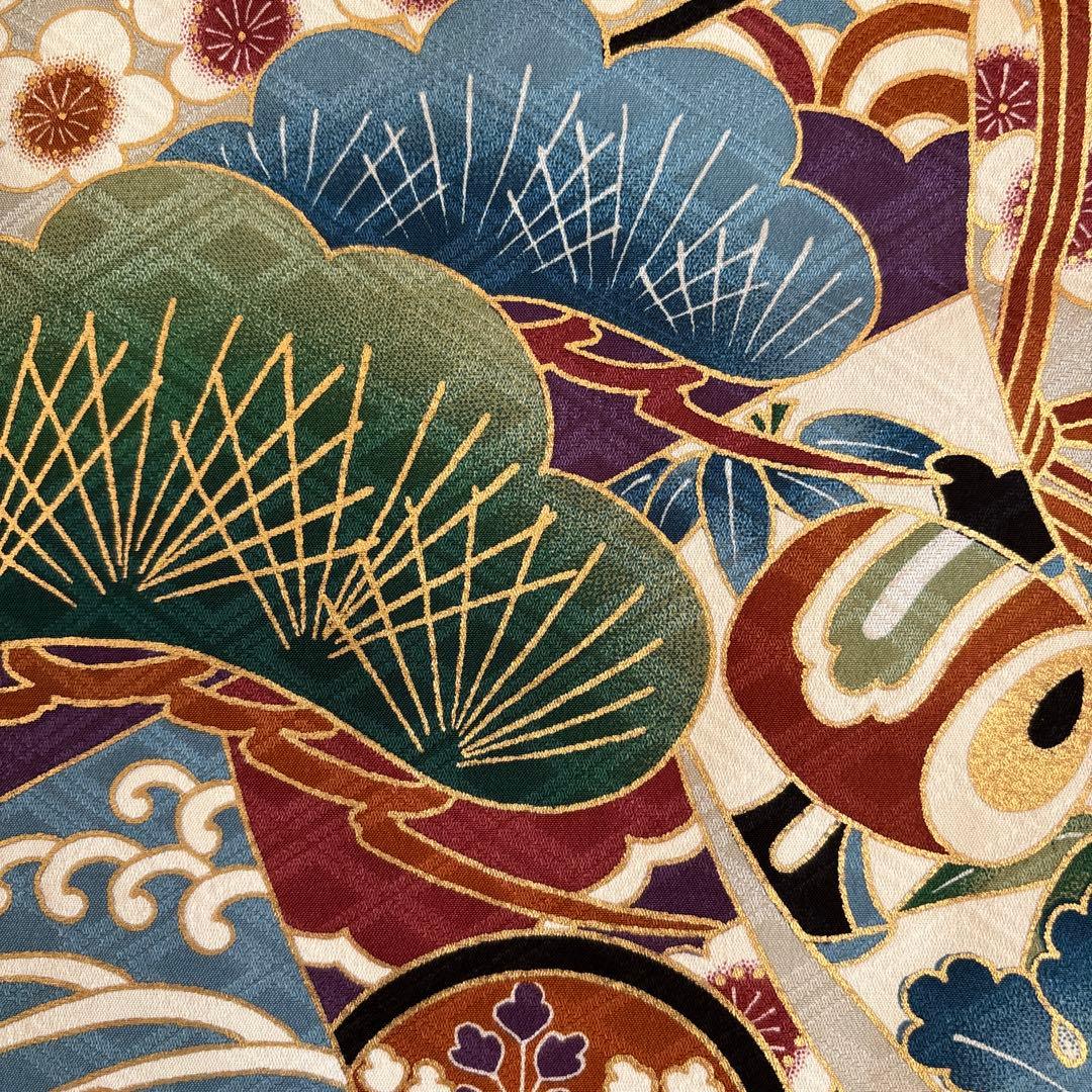 No.3 正絹　男の子お祝い着　のしめ　七五三