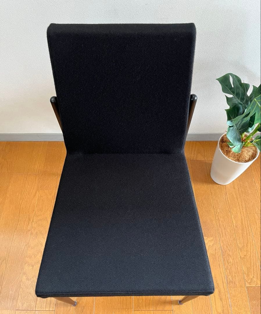 sogokagu 相合家具　クーペST チェア　3脚セット　モダン　カフェ　黒