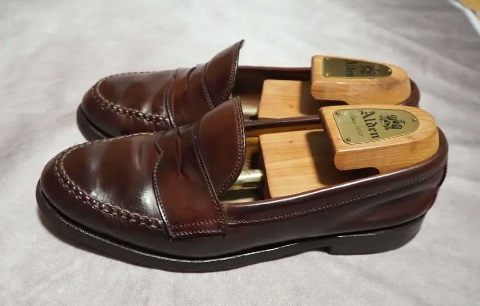 Alben 9916 コードバン ローファー