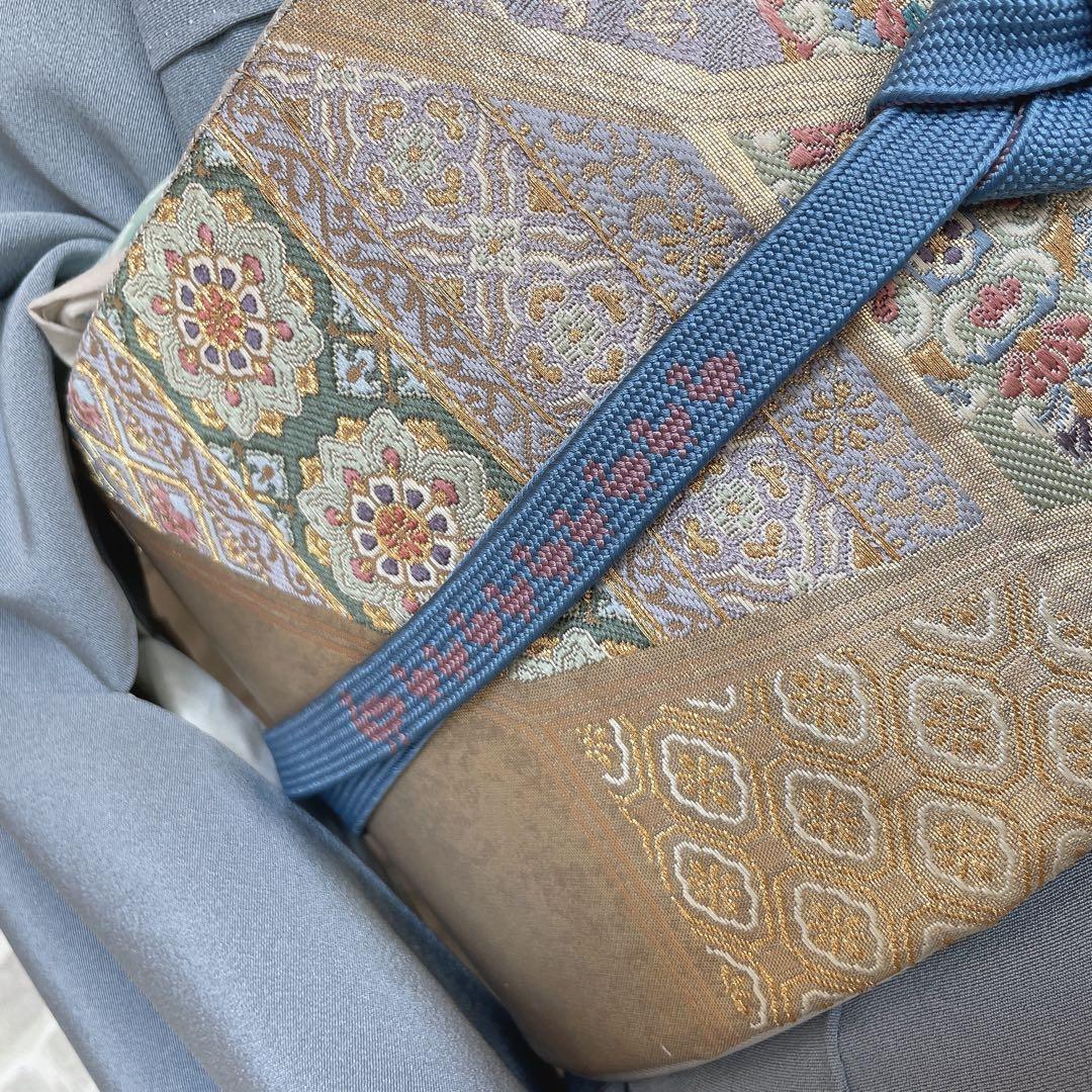 訪問着　フルセット　枝垂れ桜　上品な控えめ　華々　着物　付け下げ　Q1