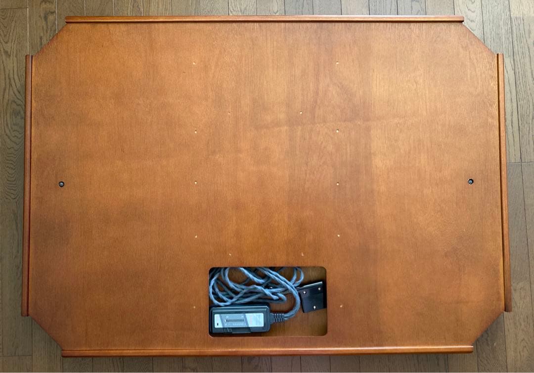 カトミ　家具調こたつ　能登 ケヤキ　　　　　　寸法:120×85×37