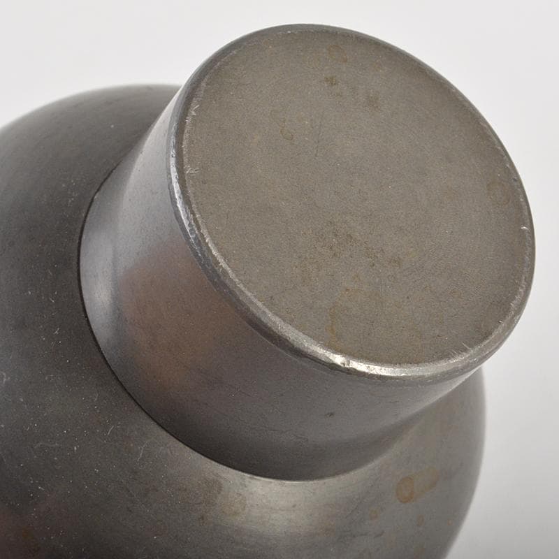 煎茶道具　古錫　茶壷　茶心壷　約232g　M　R6746