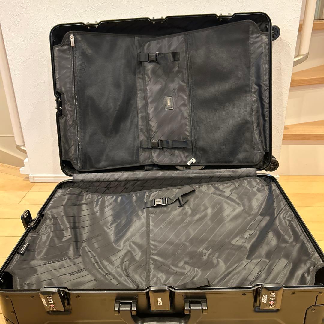 最終値下げ！ゼロハリバートン アルミ 大型スーツケース 83L