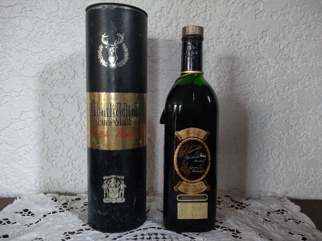 レア！Glenfiddich 10年ピュアモルトウイスキー 760ml