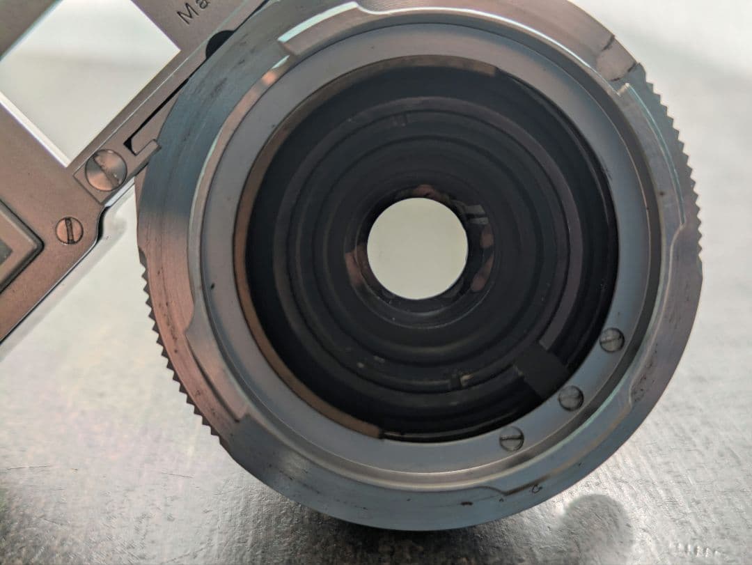 ズマロン35mm f3.5メガネ付