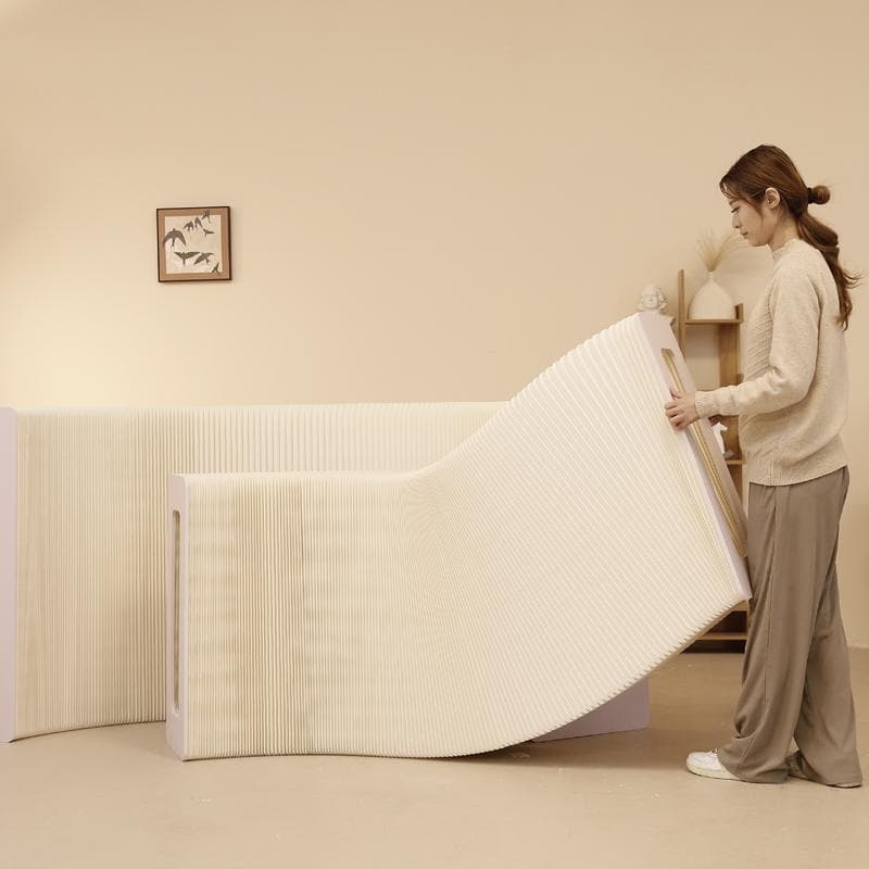 ディスプレイラック 中空展示台 陳列台 折りたたみ長さ2-3ｍ高さ98㎝幅42㎝