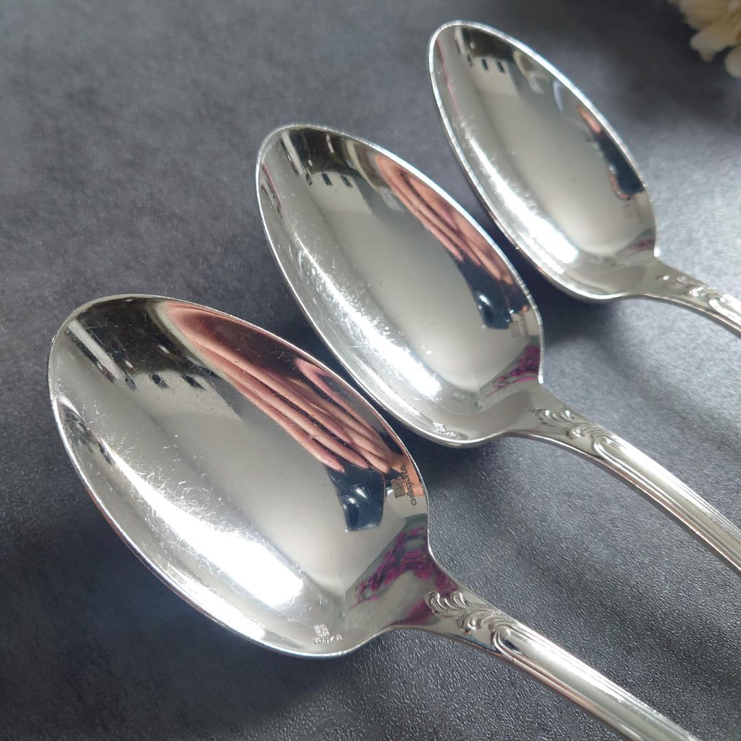 希少 クリストフル マルリー テーブルスプーン 3点