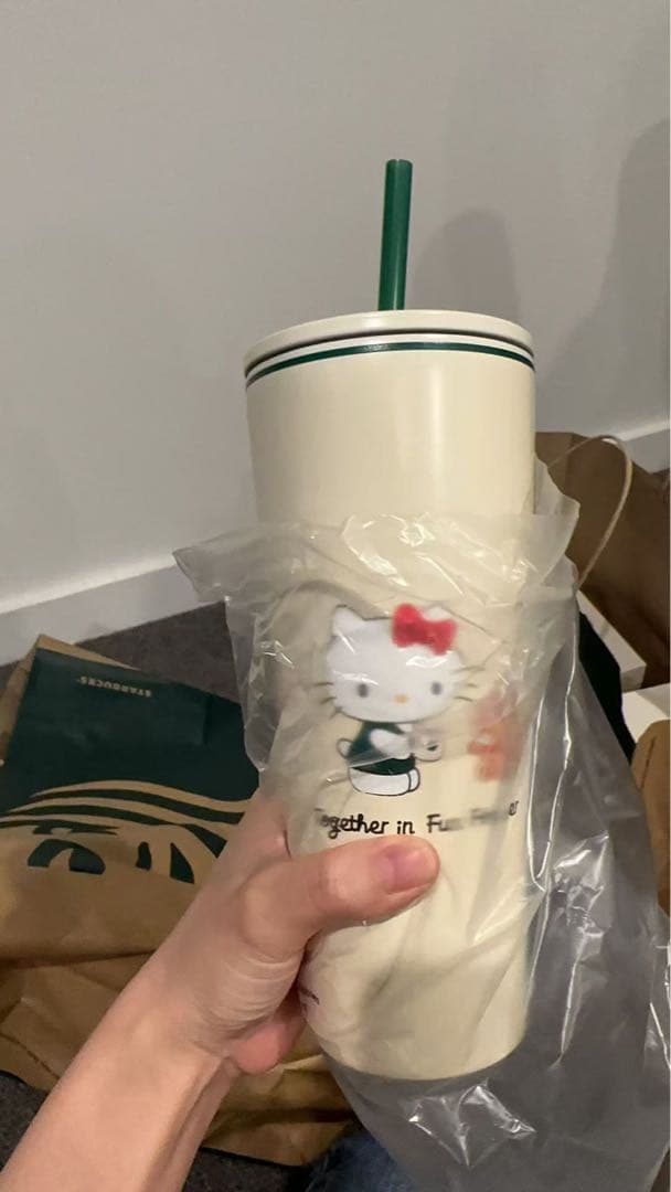 ハローキティ/スターバックス/ステンレスボトル/タンブラー