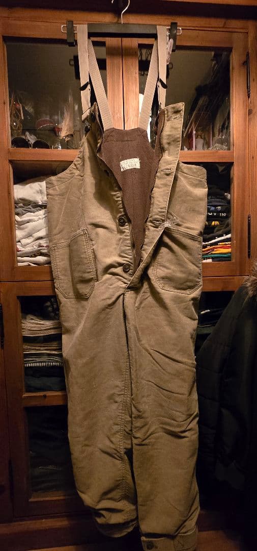 ☆ 1940'S U.S.N. DECKPANTS KHAKI MEDIUM