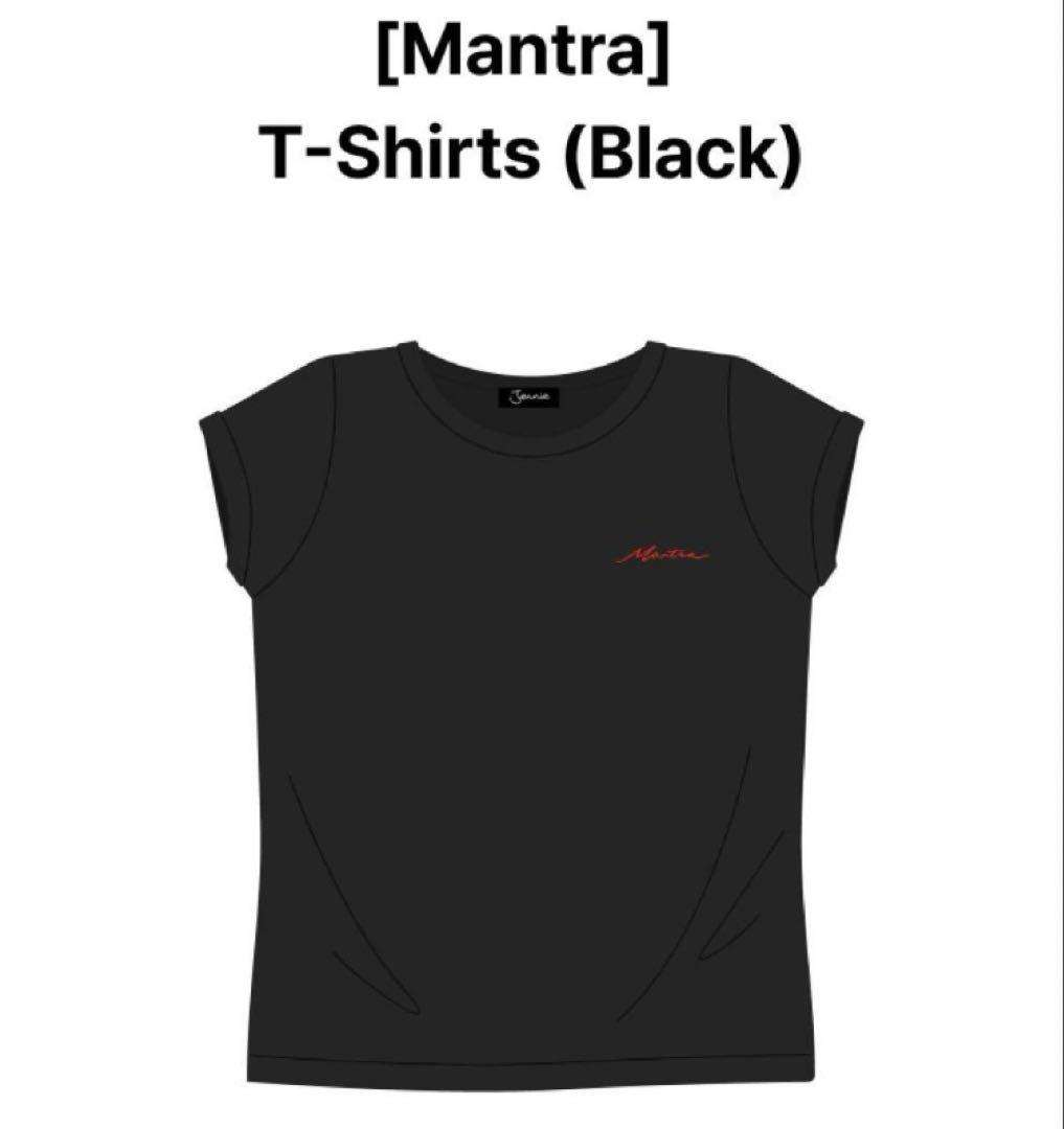 【新品未使用】BLACKPINK ジェニ Mantra Tシャツ Ruby