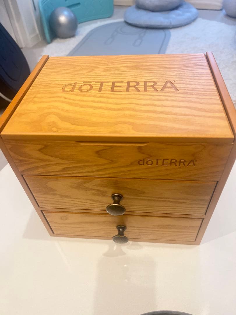 doTERRA ドテラ　ウッドボックス88 アロマオイル収納ボックス