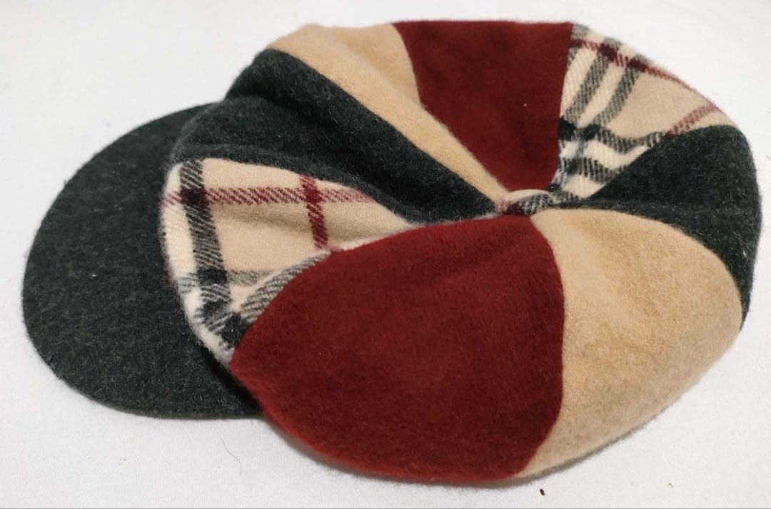 カサブランカ　バーバーリー　BURBERRY　キャスケット　キャップ