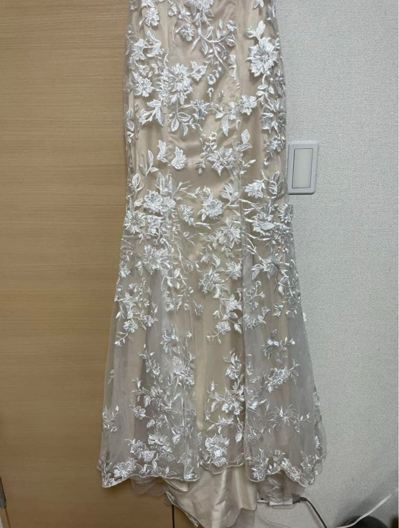 ウェディングドレス　前撮りドレス　マーメイドドレス