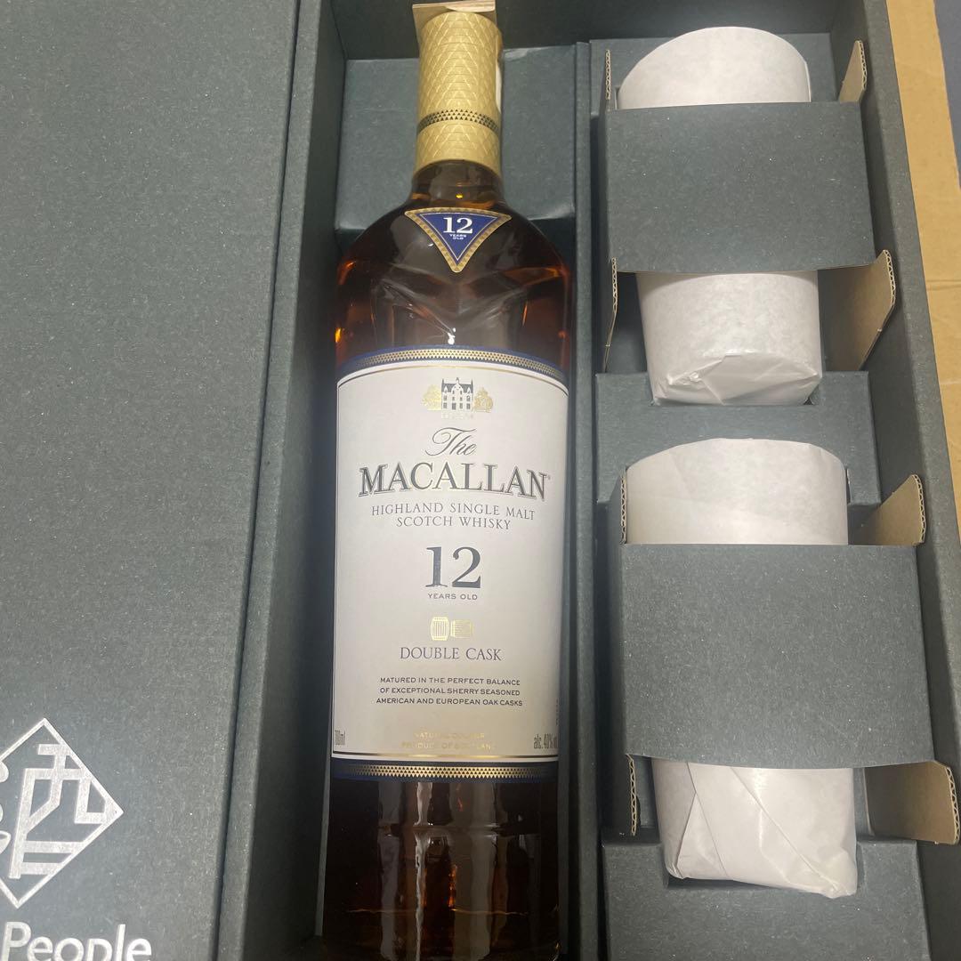 The Macallan 12 Year Old Double Cask セット