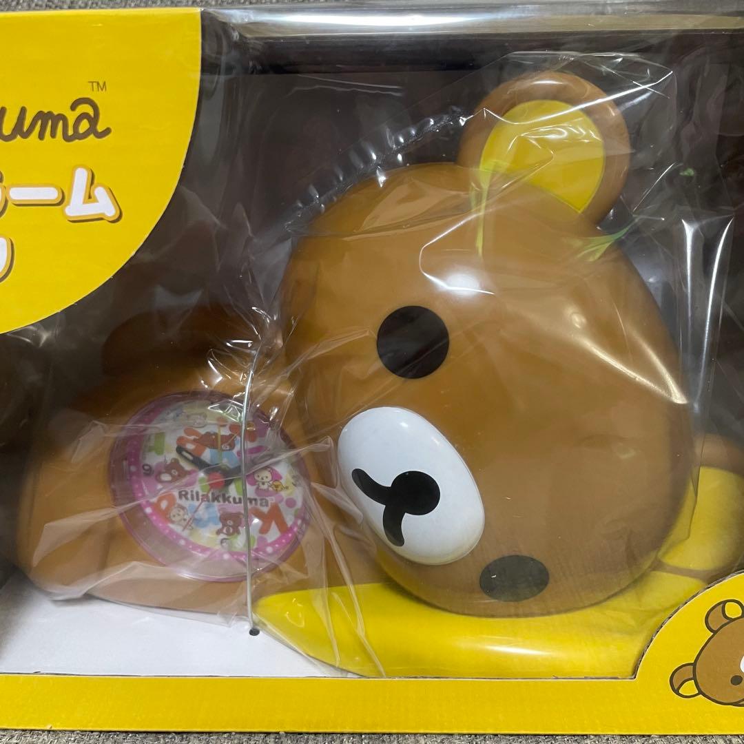 リラックマ　3Dアラームクロック　置き時計　寝そべり　希少　レア