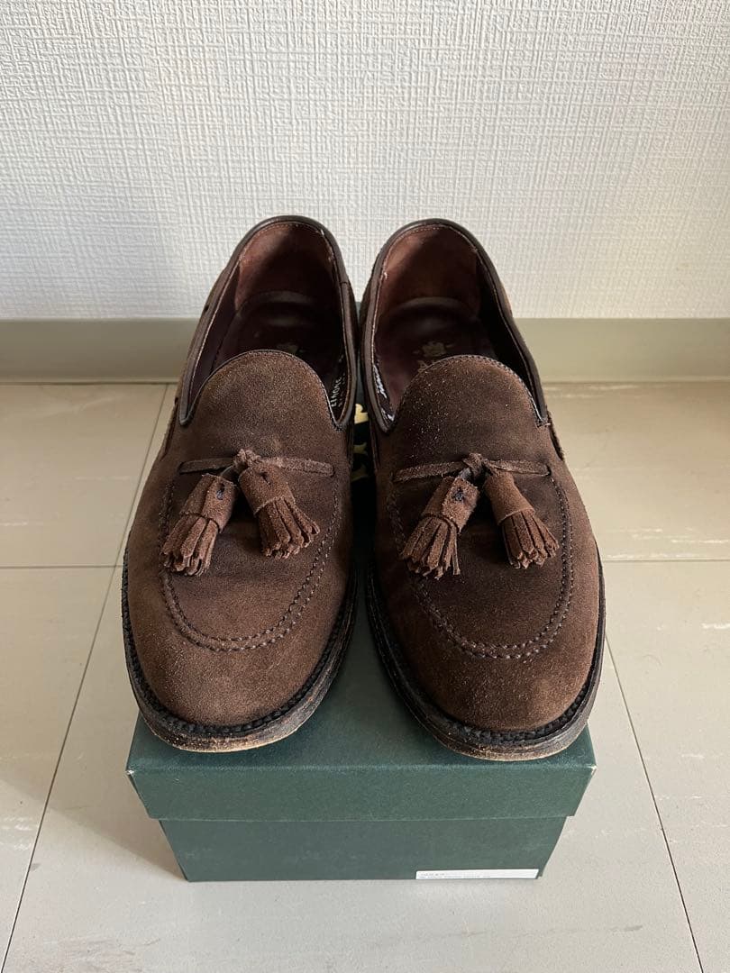 Aldenオールデン 34041F スエード タッセルローファー 6.5D