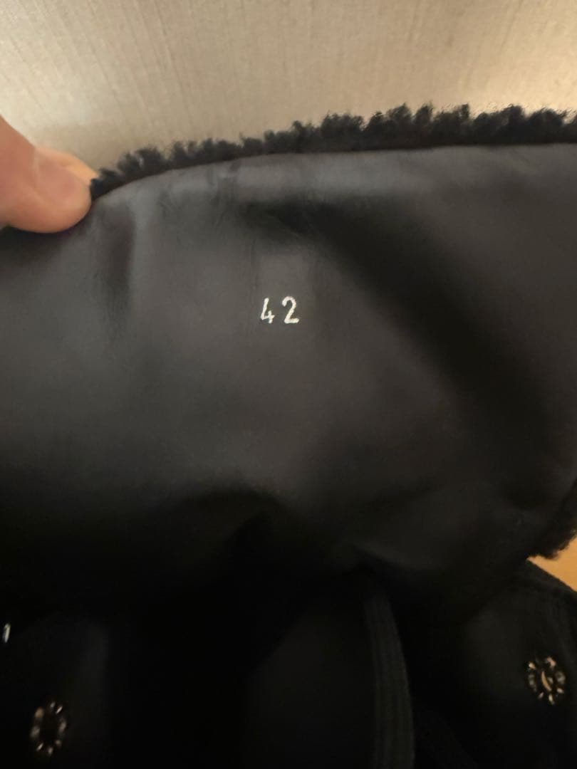 moncler ボアブーツ 42 27cm