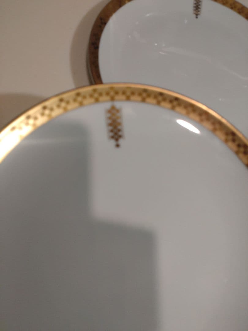 imperial  tiffany　レア ゴールド縁取りの食器セット