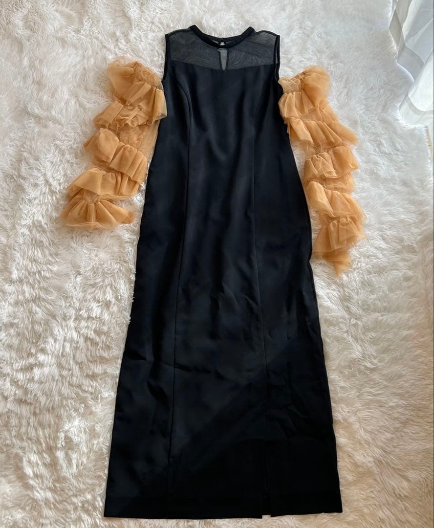 ANDRESD detached sleeve dress Lサイズ