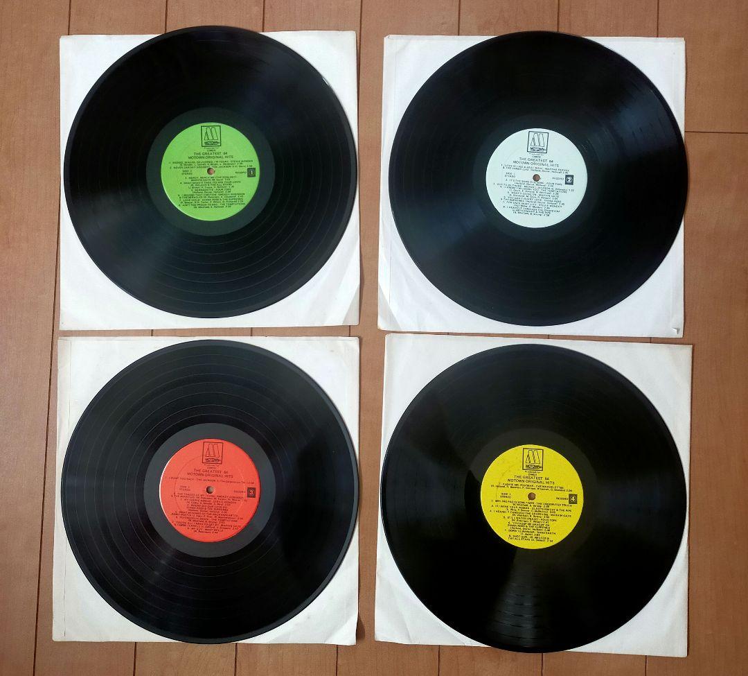入手困難 4LP 64 モータウン ヒッツ (ジャクソン5 他多数)