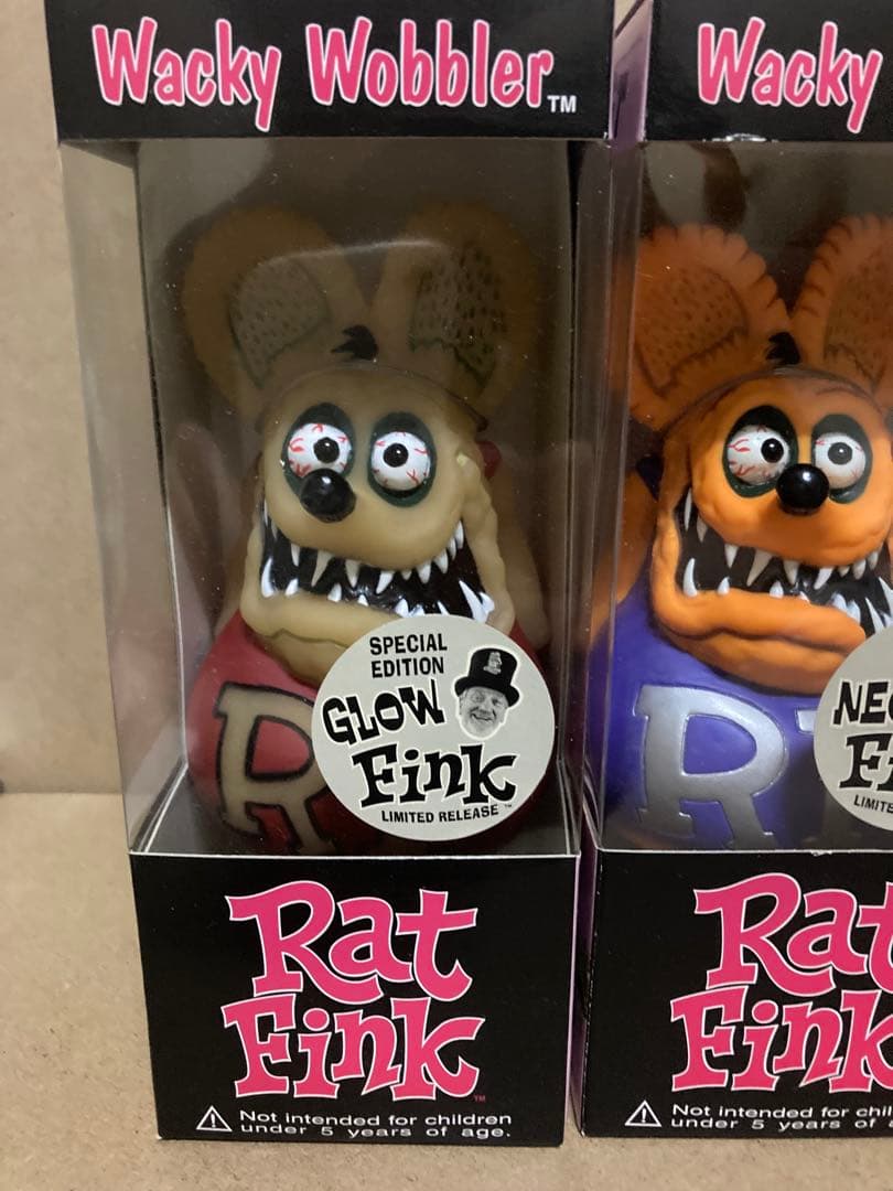 FUNKO社　Rat Fink ボビングヘッド