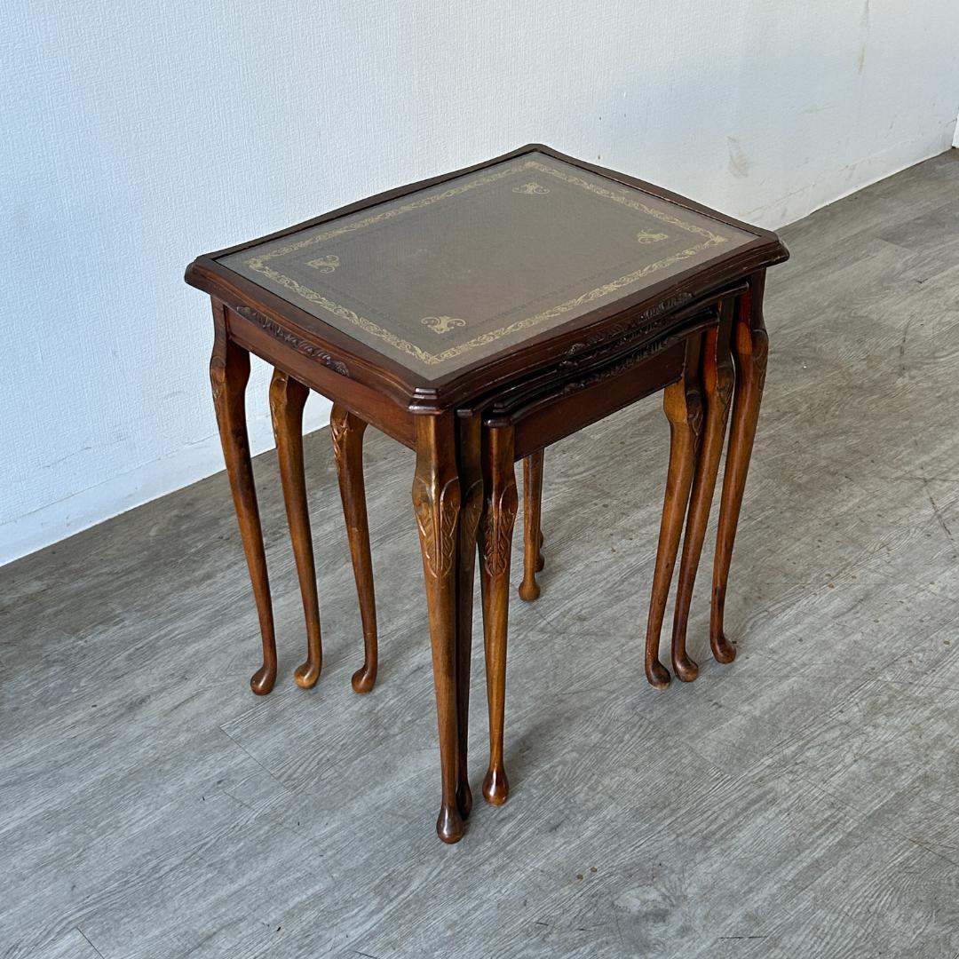 イギリス アンティーク家具 ネストテーブル 1940年頃 751A