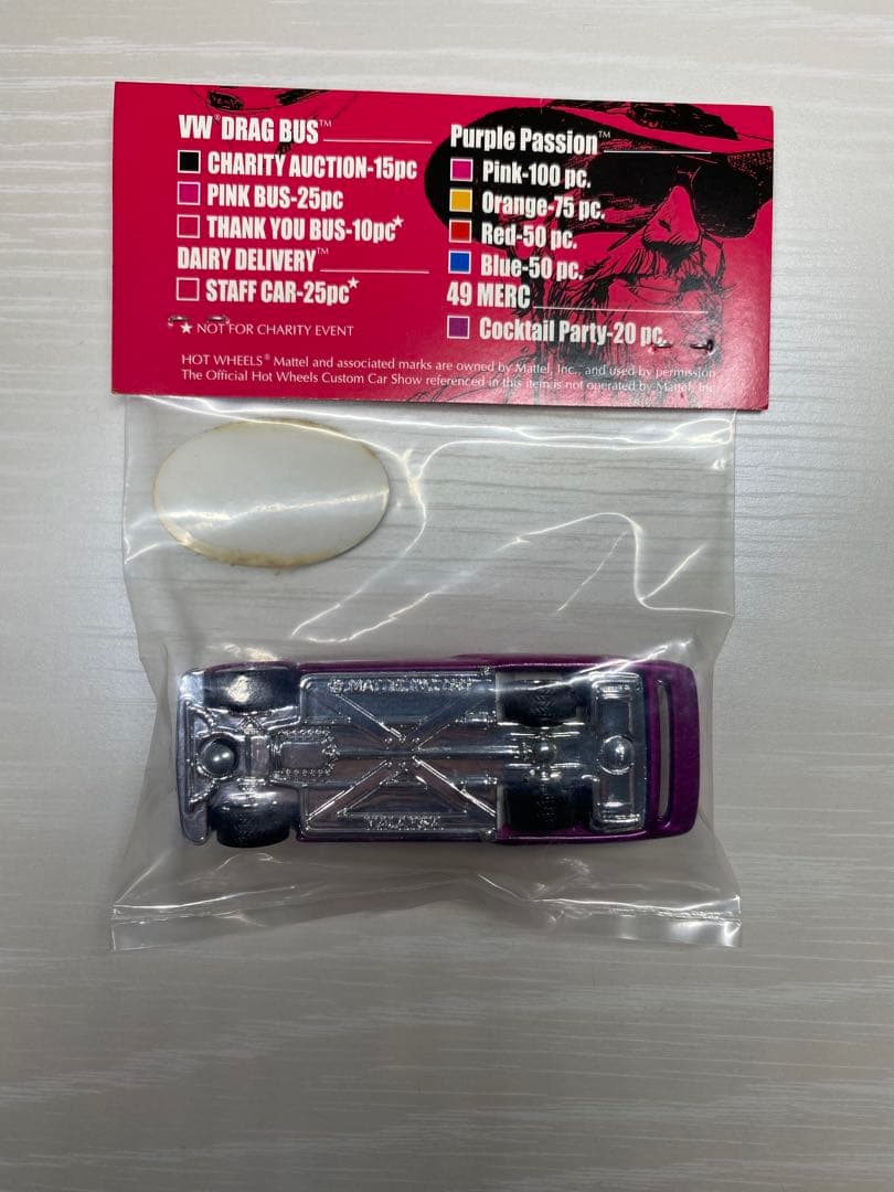 ミニカー CUSTOM CAR SHOW OSAKA JAPAN PASSION PINK